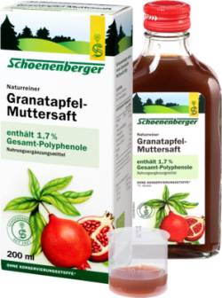 GRANATAPFEL MUTTERSAFT Schoenenberger 200 ml von SALUS Pharma GmbH