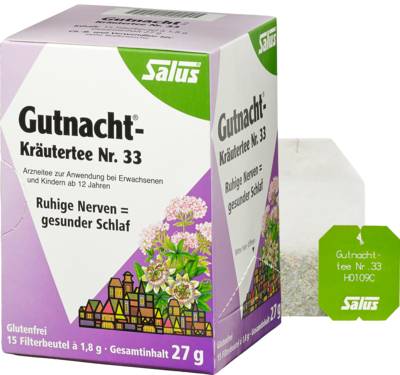 GUTNACHT Kr�utertee Nr.33 Salus Filterbeutel 15 St von SALUS Pharma GmbH