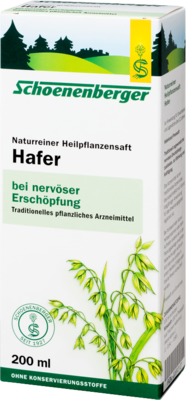 HAFERSAFT Schoenenberger 200 ml von SALUS Pharma GmbH
