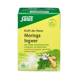 MORINGA INGWER Kräutertee Kraft der Natur Salus 15 St Filterbeutel von SALUS Pharma GmbH