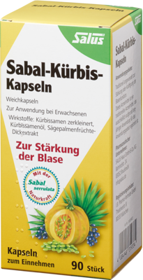 SABAL K�RBIS Kapseln Salus 90 St von SALUS Pharma GmbH