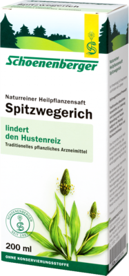 SPITZWEGERICHSAFT Schoenenberger 3X200 ml von SALUS Pharma GmbH