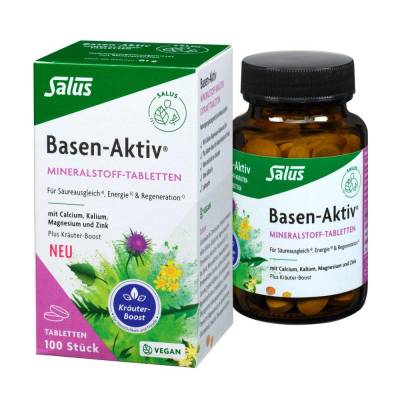 Salus Basen-Aktiv Mineralstoff-Kräuter-Tabletten von SALUS Pharma GmbH