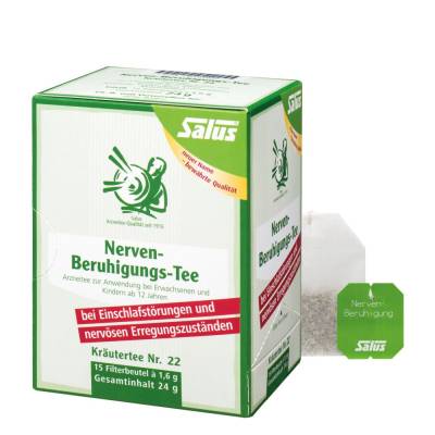 Salus Nerven Beruhigungs-Tee Kräutertee Nr.22 Bio von SALUS Pharma GmbH
