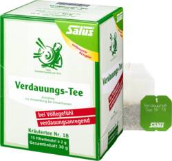 VERDAUUNGS-TEE Kr�utertee Nr.18 Salus Filterbeutel 15 St von SALUS Pharma GmbH