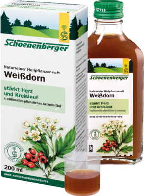 WEISSDORN SAFT Schoenenberger 200 ml von SALUS Pharma GmbH