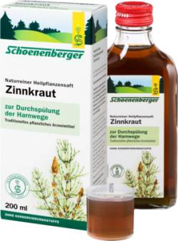 ZINNKRAUT SAFT Schoenenberger 200 ml von SALUS Pharma GmbH