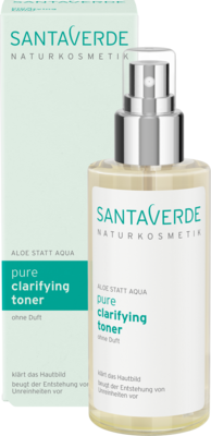 PURE CLARIFYING toner ohne Duft Spray 100 ml von SANTAVERDE GmbH