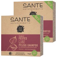 Sante Naturkosmetik Festes Glanz Pflege-Shampoo Bio-Birkenblatt & Pflanzliches Protein von SANTE