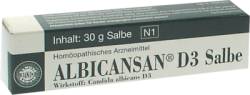 ALBICANSAN D 3 Salbe 30 g von SANUM-KEHLBECK GmbH & Co. KG