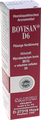 BOVISAN D 6 Tropfen 5 ml von SANUM-KEHLBECK GmbH & Co. KG