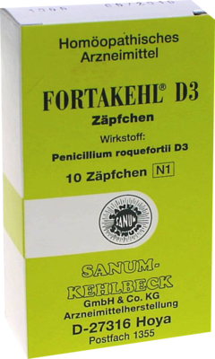 FORTAKEHL D 3 Z�pfchen 10 St von SANUM-KEHLBECK GmbH & Co. KG