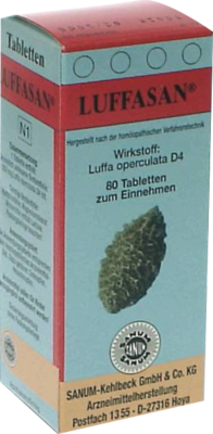 LUFFASAN Tabletten 80 St von SANUM-KEHLBECK GmbH & Co. KG