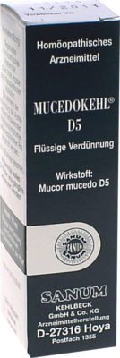 MUCEDOKEHL D 5 Tropfen 10 ml von SANUM-KEHLBECK GmbH & Co. KG