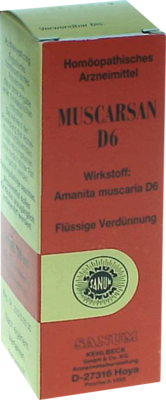 MUSCARSAN D 6 Tropfen 30 ml von SANUM-KEHLBECK GmbH & Co. KG
