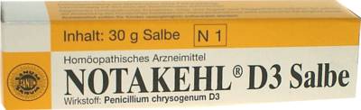 NOTAKEHL D 3 Salbe 30 g von SANUM-KEHLBECK GmbH & Co. KG