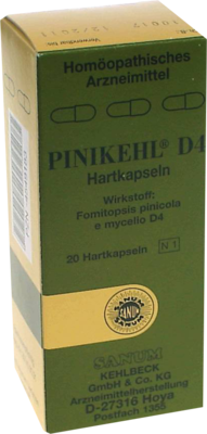PINIKEHL D 4 Kapseln 20 St von SANUM-KEHLBECK GmbH & Co. KG