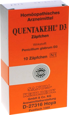 QUENTAKEHL D 3 Z�pfchen 10 St von SANUM-KEHLBECK GmbH & Co. KG