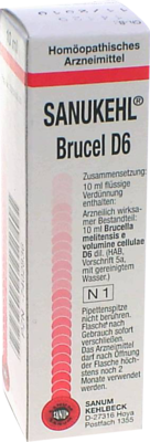 SANUKEHL Brucel D 6 Tropfen 10 ml von SANUM-KEHLBECK GmbH & Co. KG