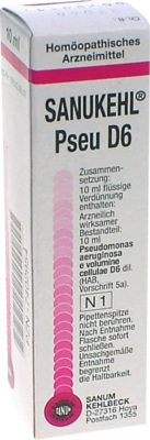 SANUKEHL Pseu D 6 Tropfen 10 ml von SANUM-KEHLBECK GmbH & Co. KG