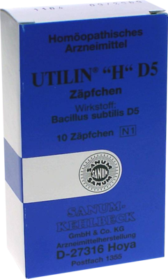 UTILIN H D 5 Z�pfchen 10 St von SANUM-KEHLBECK GmbH & Co. KG