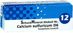 SCHUCKMINERAL Globuli 12 Calcium sulfuricum D6 7.5 g von SCHUCK GmbH Arzneimittelfabrik