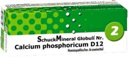 SCHUCKMINERAL Globuli 2 Calcium phosphoricum D 12 7.5 g von SCHUCK GmbH Arzneimittelfabrik