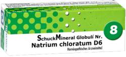 SCHUCKMINERAL Globuli 8 Natrium chloratum D6 7.5 g von SCHUCK GmbH Arzneimittelfabrik