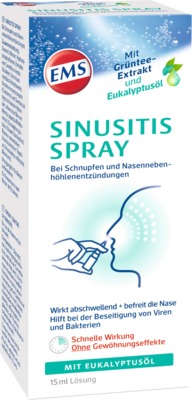 EMSER Sinusitis Spray mit Eukalyptusöl von Sidroga Gesellschaft für Gesundheitsprodukte mbH