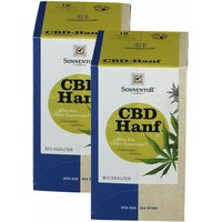 SonnentoR Hanf-CBD Tee Doppelkammerbeutel von SONNENTOR