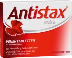ANTISTAX extra Venentabletten 30 St von STADA Consumer Health Deutschland GmbH