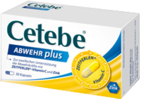 CETEBE ABWEHR plus Vitamin C+Vitamin D3+Zink Kaps. 30 St von STADA Consumer Health Deutschland GmbH