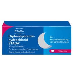 DIPHENHYDRAMINHYDROCHLORID STADA 50 mg Tabletten 20 St von STADA Consumer Health Deutschland GmbH
