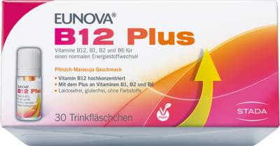 EUNOVA B12 Plus Trinkfl�schchen 30X8 ml von STADA Consumer Health Deutschland GmbH