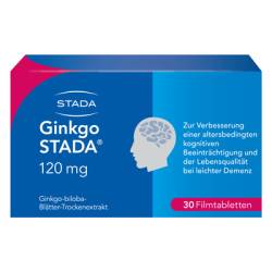 GINKGO STADA 120 mg Filmtabletten 30 St von STADA Consumer Health Deutschland GmbH