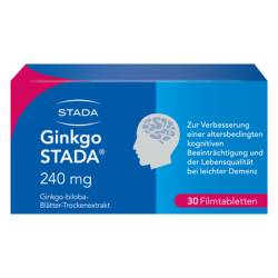 GINKGO STADA 240 mg Filmtabletten 30 St von STADA Consumer Health Deutschland GmbH