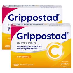 "Grippostad C Hartkapseln - Doppelpack 2x24 Stück" von "STADA Consumer Health Deutschland GmbH"
