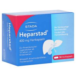"Heparstad 400mg Hartkapseln 50 Stück" von "STADA Consumer Health Deutschland GmbH"
