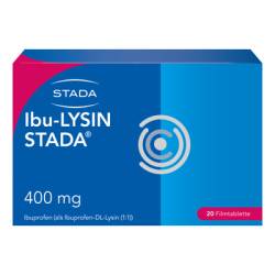 IBU-LYSIN STADA 400 mg Filmtabletten 20 St von STADA Consumer Health Deutschland GmbH