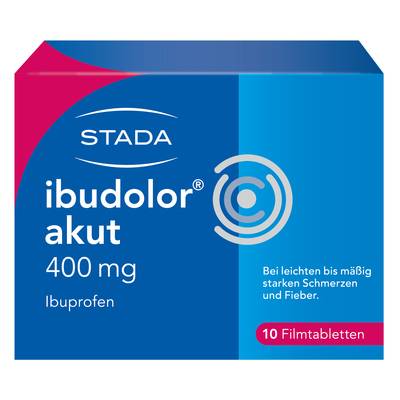 IBUDOLOR akut 400 mg Filmtabletten 10 St von STADA Consumer Health Deutschland GmbH