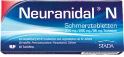 NEURANIDAL N Tabletten 10 St von STADA Consumer Health Deutschland GmbH