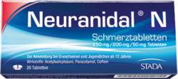 NEURANIDAL N Tabletten 20 St von STADA Consumer Health Deutschland GmbH