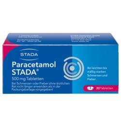 PARACETAMOL STADA 500 mg Tabletten 20 St von STADA Consumer Health Deutschland GmbH