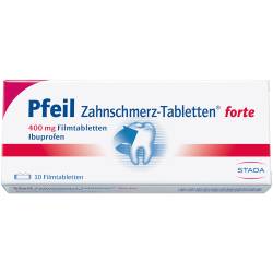 Pfeil Zahnschmerz-Tabletten forte 400mg von STADA Consumer Health Deutschland GmbH