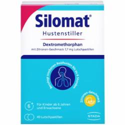 SILOMAT Hustenstiller DMP Zitrone Lutschpastillen 40 St von STADA Consumer Health Deutschland GmbH