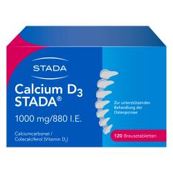 Calcium D3 Stada 1000MG/880 I.E. Brausetabletten von STADA Consumer Health Deutschland GmbH