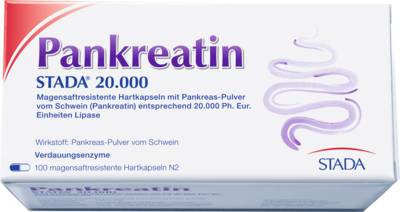 PANKREATIN STADA 20.000 magensaftres.Hartkapseln 50 St von STADA GmbH