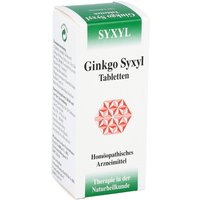 Ginkgo Syxyl Tabletten von SYXYL