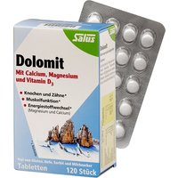 Dolomit Tabletten mit Calcium Magnesium Vitamine d3 Salus von Salus