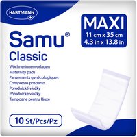 Samu® Wöcherinnen-Vorlagen Classic Maxi 11 x 35 cm von Samu